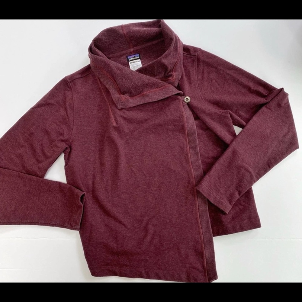 Patagonia Cowl Neck Cardigan Sweater
